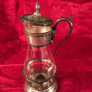 Vintage Silver Plated Coffee Carafe